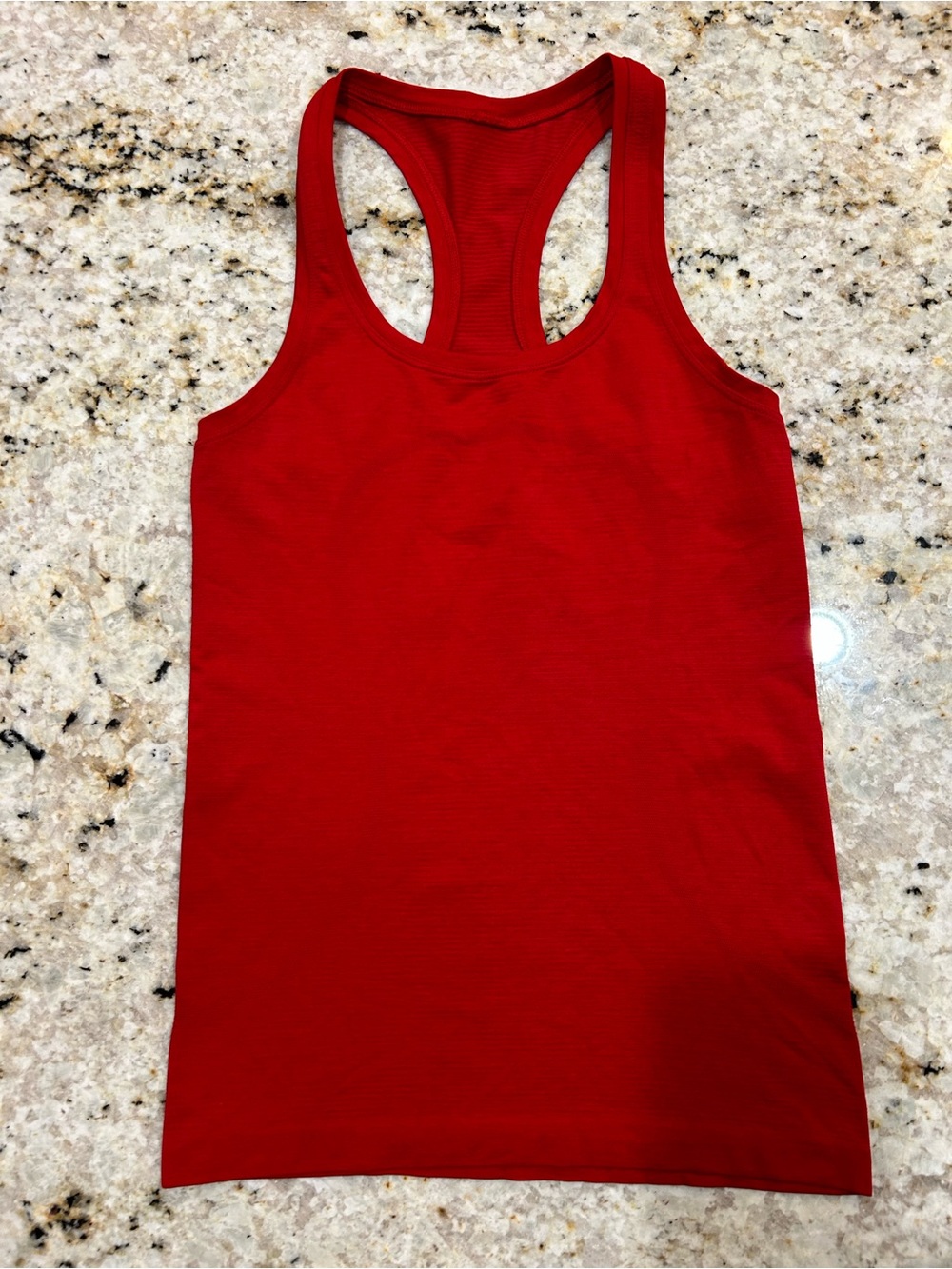 Lululemon Swiftly Tech Red Racerback Tank Top